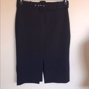 Like New Nine West Black Pencil Skirt Sz. 14